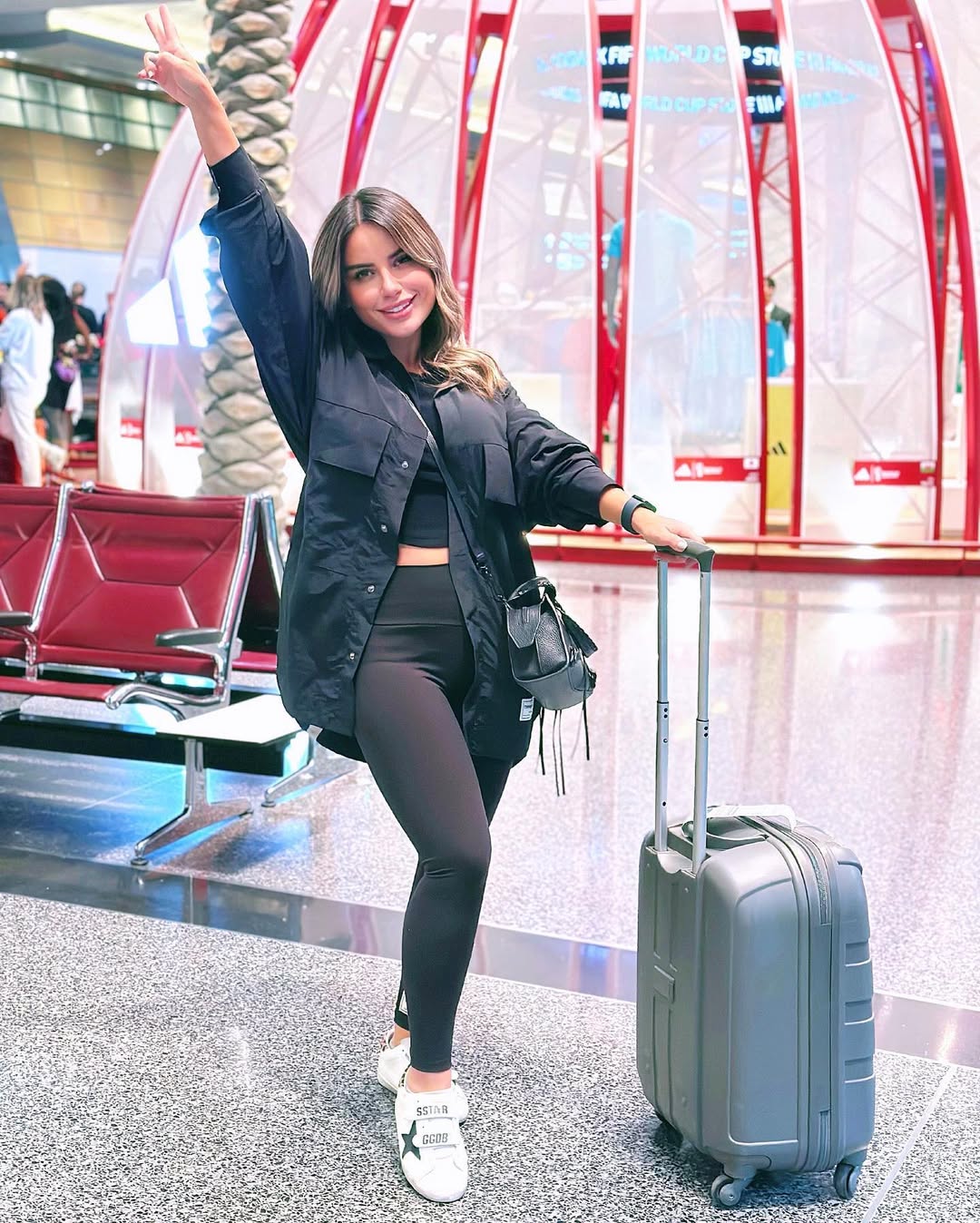Instagram post by @ayakhayyat.official for The Giving Movement. Caption reads: Travel with TGM @thegivingmovement 💚.
Don’t....