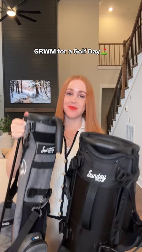 Instagram post by @taylorred for Sunday Golf. Caption reads: @sundaygolf_co has ur golf game covered. #gifted....