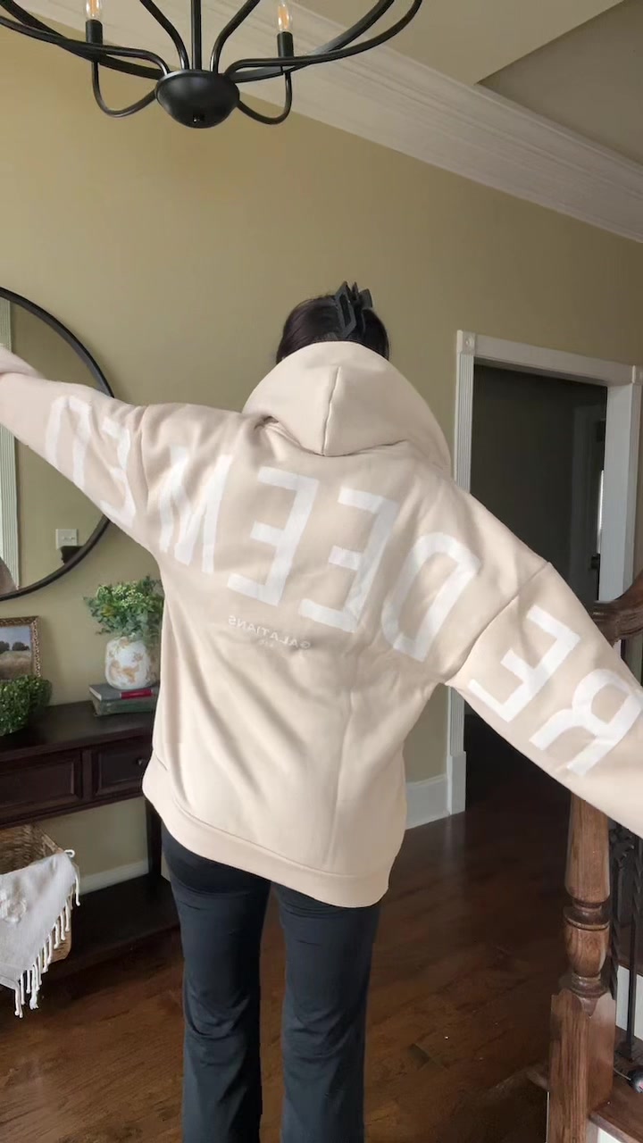 TikTok post by @kimberlyshuman6116 for God's Love Overcomes. Caption reads: Truly the softest sweatshirt EVER! (And an....
