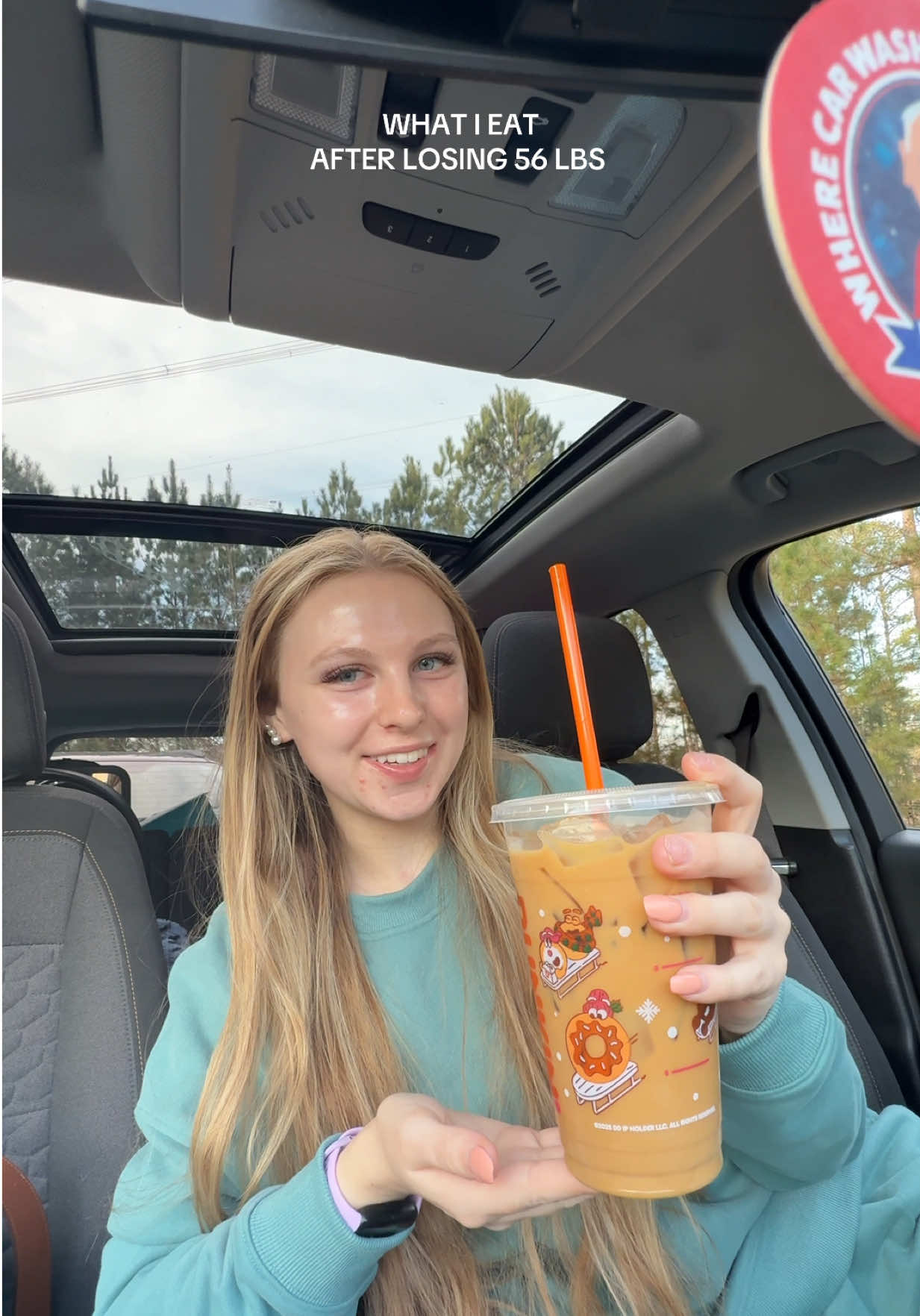 TikTok post by @kayleelb4 for Drizzilicious. Caption reads: @Dunkin' @Prime Bites Protein Treats....