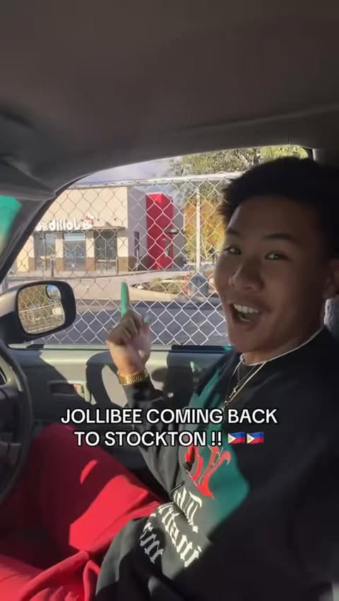 Instagram post by @matt_2o9 for Jollibee US. Caption reads: big W for the 209 filipino community !!....