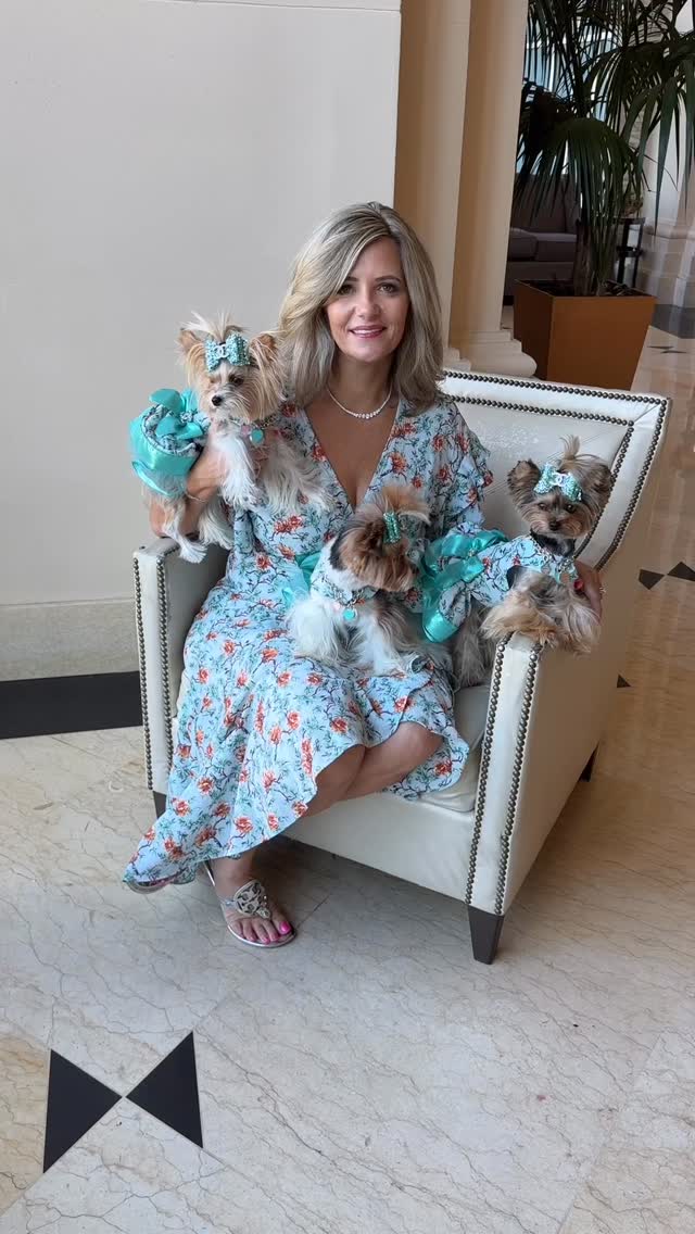 Instagram post by @sammie.n.maddie for Melinda Maria. Caption reads: 💖🐾 Happy Birthday to our mom! 🐾💖
Today we get....