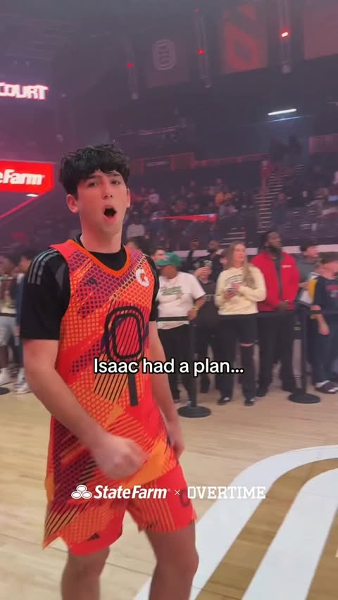 Instagram post by @yngdreamerz for State Farm. Caption reads: [...] crown 😤 @isaacellis 

Presented by....