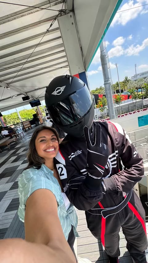 Instagram post by @sonya_slidez for MINI USA. Caption reads: The crowd, the Glambot, MINI showed up for Miami!....