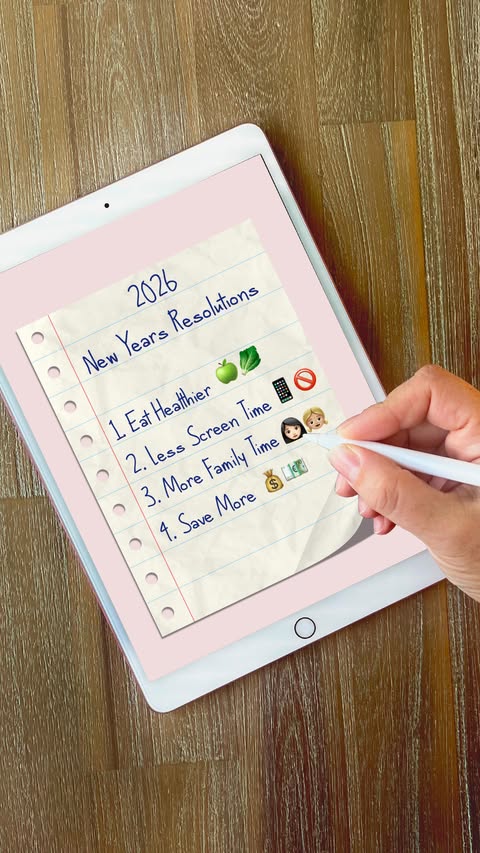 Instagram post by @theirishcrafter_ for Paperlike. Caption reads: [...] starting the year off right by using....