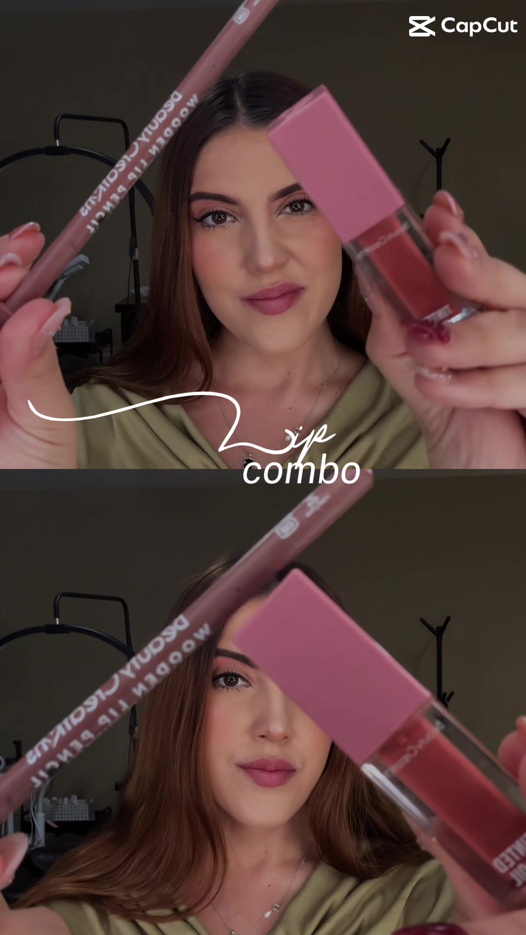 TikTok post by @yolandamorahrz for Beauty Creations México. Caption reads: Labios natural con @Beauty Creations Cosmetics....