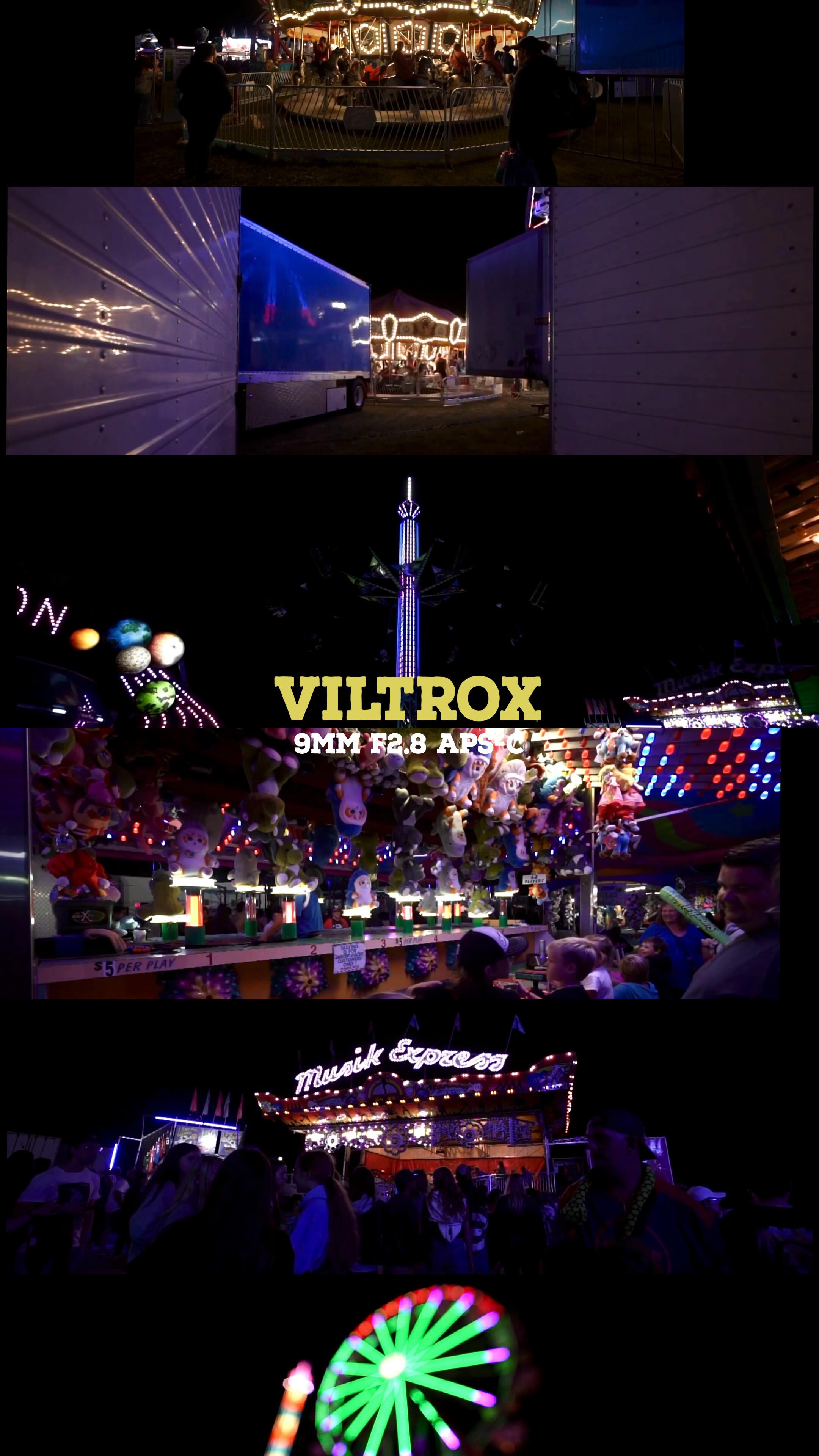 Instagram post by @viltrox.usa for Viltrox. Caption reads: [...] all captured through the @viltrox.official....