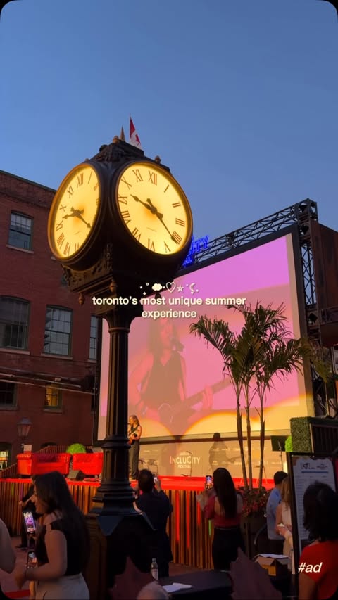 Instagram post by @torontotwinss for Lavazza. Caption reads: [...] to outdoor movies under the stars, the....