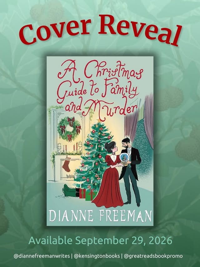 Instagram post by @aneedleinmybookstack for Kensington Books. Caption reads: [...] | 𝗗𝗶𝗮𝗻𝗻𝗲 𝗙𝗿𝗲𝗲𝗺𝗮𝗻 Kensington....