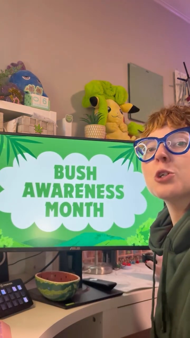 Instagram post by @quickballs_ for Bellesa Boutique. Caption reads: In honor of Bush Awareness Month, @bellesaco and I....