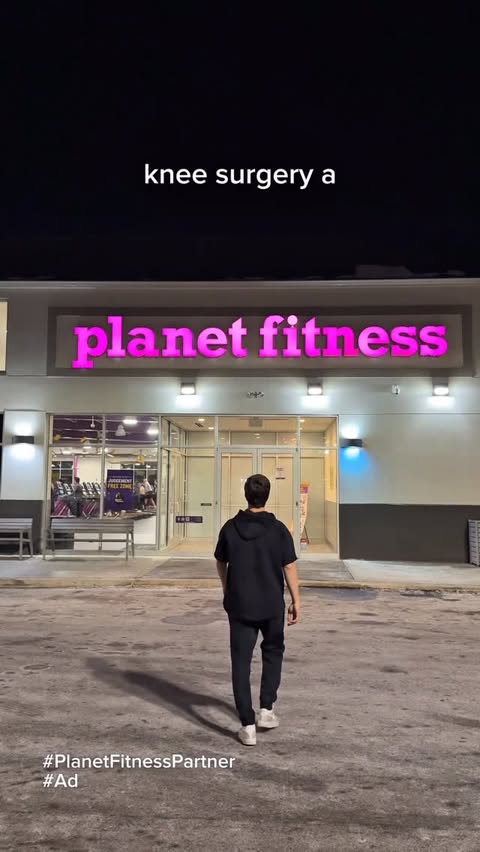 Instagram post by @marcellomazzola7 for Planet Fitness. Caption reads: [...] hit an upper body lift with me at....