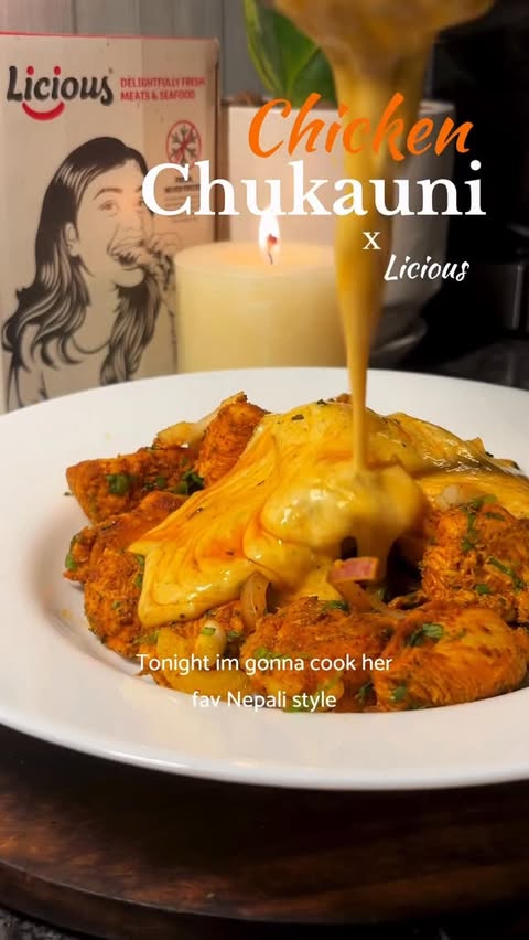 Instagram post by @chinmay.studio for Licious. Caption reads: I used to worry about the hygiene and quality of....