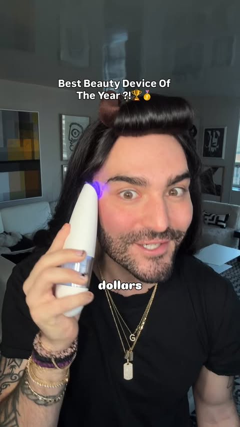 Instagram post by @mattloveshair for BeautyBio. Caption reads: This at-home facial CHANGED MY LIFE @beautybio !!....