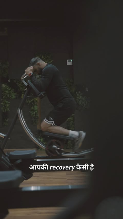 Instagram post by @vikramjeetvirk for Optimum Nutrition. Caption reads: [...] Train Hard And Recover Smart With Optimum....