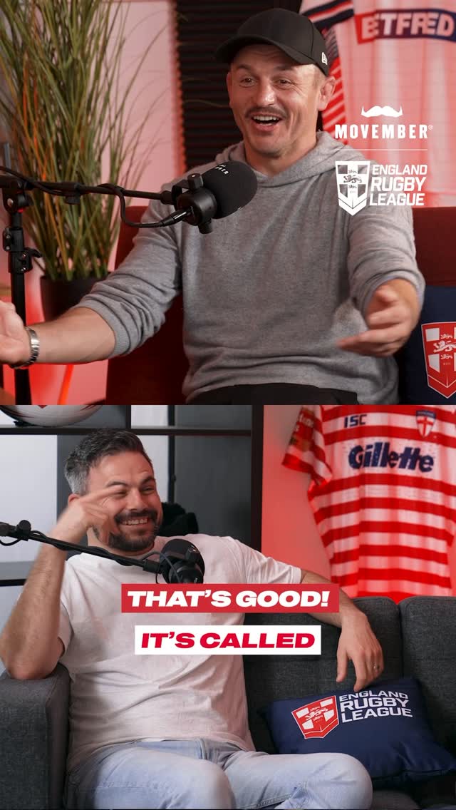 Instagram post by @englandrugbyleague for Movember. Caption reads: 🥸 Not the Ashes but the Tashes!

🙌 Grow a Mo to....