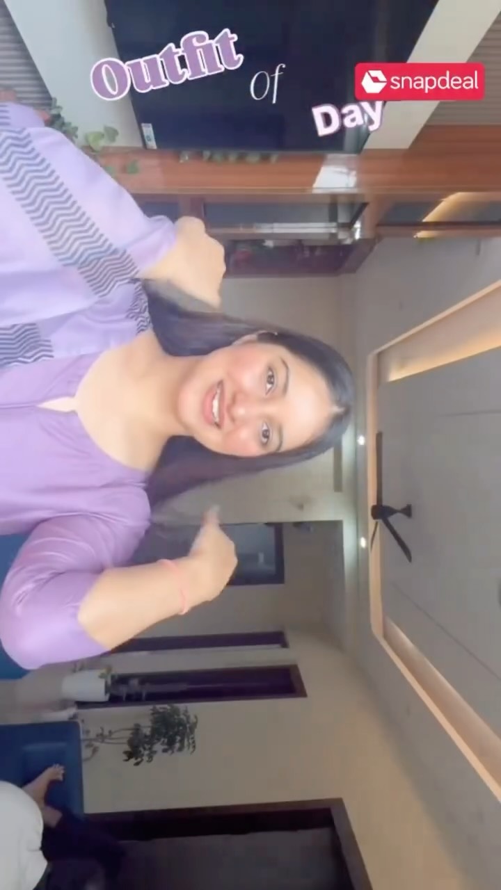 Instagram post by @tamanna_yadav__ for Snapdeal. Caption reads: Western could never match desi aesthetics....