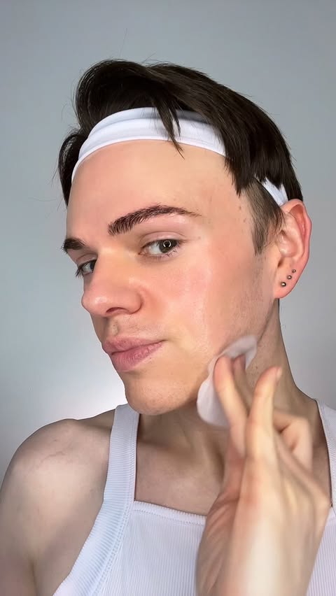 Instagram post by @joshwastjames for Mediheal. Caption reads: [...] and exfoliate in a single swipe! Mediheal’s....