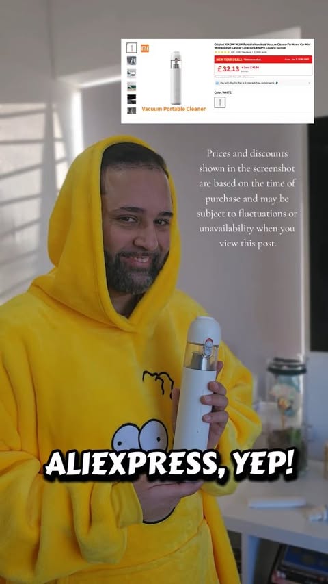 Instagram post by @thechroniclesofmrsiava for AliExpress. Caption reads: [...] new habits, new HIM ✨

He joined the....