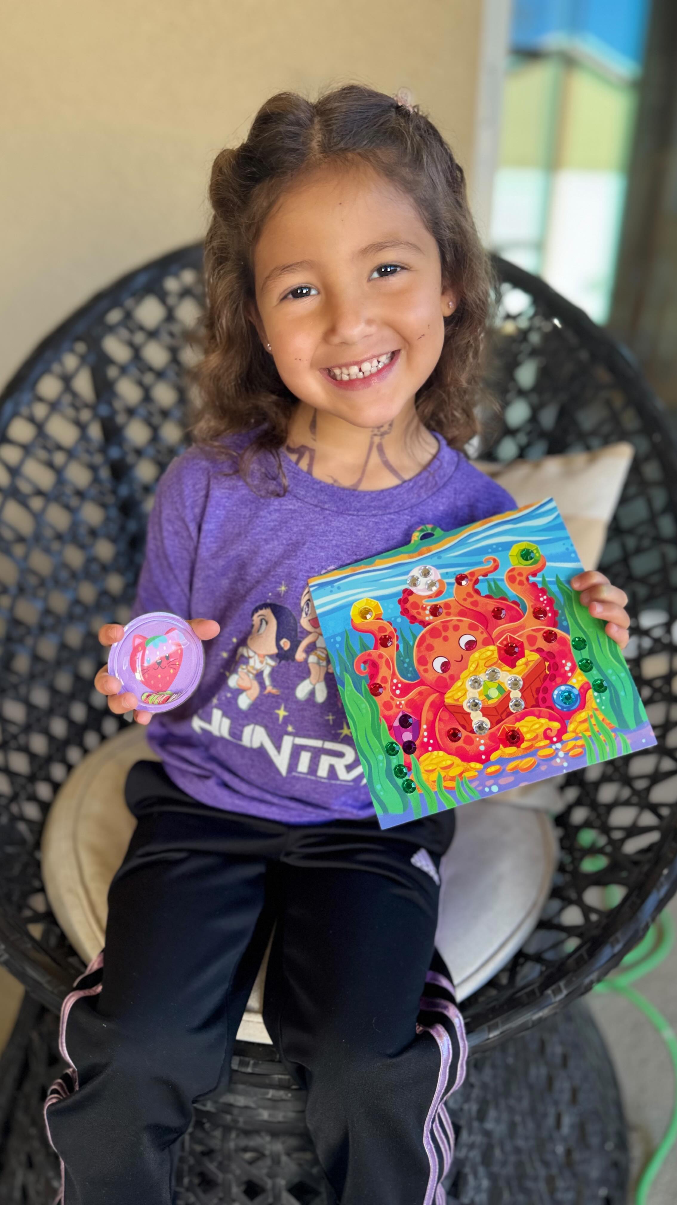 Instagram post by @jspears_ for Educational Insights. Caption reads: Two kits that keep my preschooler entertained AND....