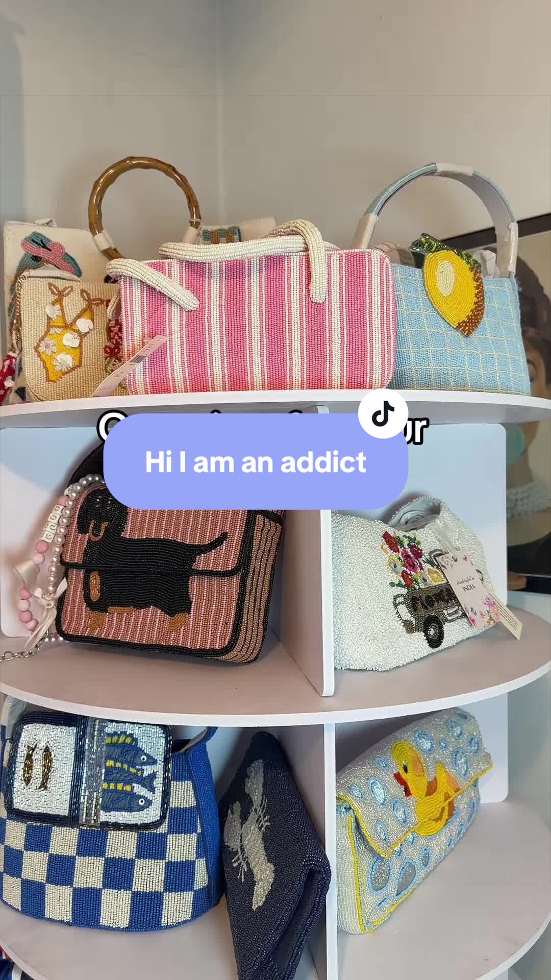 TikTok post by @jenniferleigharthur for STAUD. Caption reads: [...] ⭐️ @Anthropologie @Amazon @DSW @STAUD....