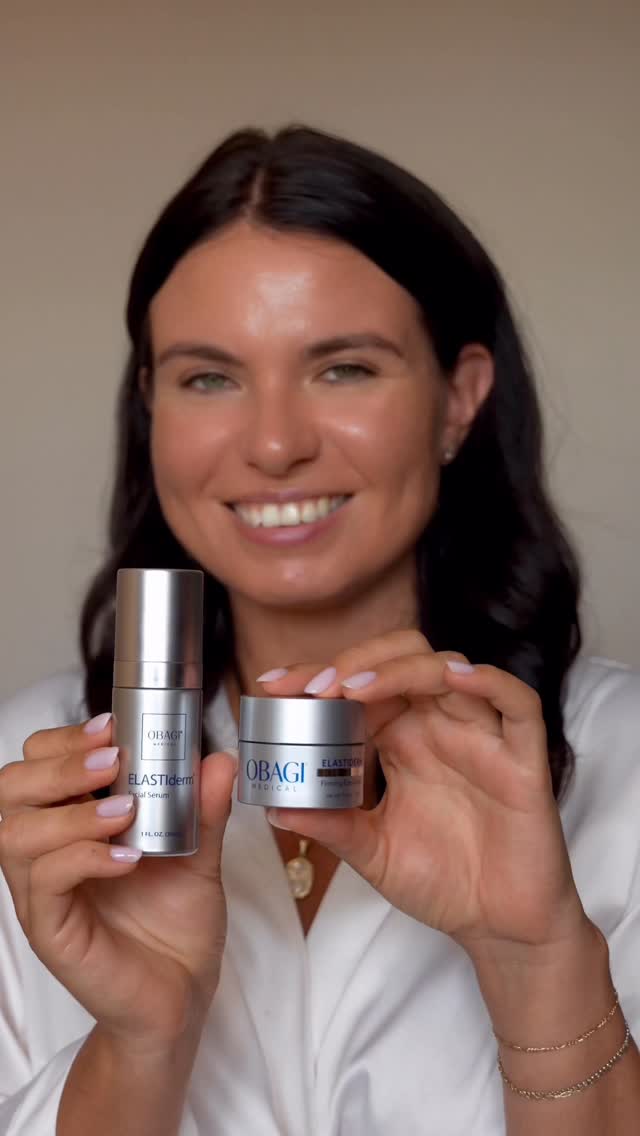 Instagram post by @natalialevsina for Obagi. Caption reads: Two absolute must-haves from @obagimedical that....