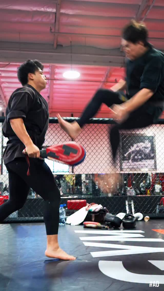 Instagram post by @noah_fleder for Cadillac. Caption reads: Life moves fast. Training, travel, and everything....