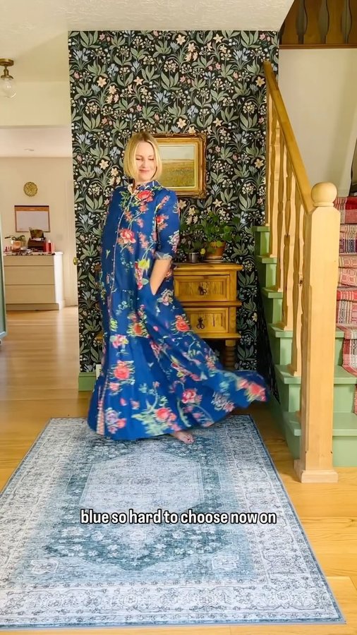 Instagram post by @houselarsbuilt for RugsUSA. Caption reads: My boys have a real knack for adding layers of....