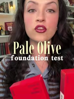 TikTok post by @bresinabook for Espoir USA. Caption reads: @espoir USA sent me some pale olive shades to try....