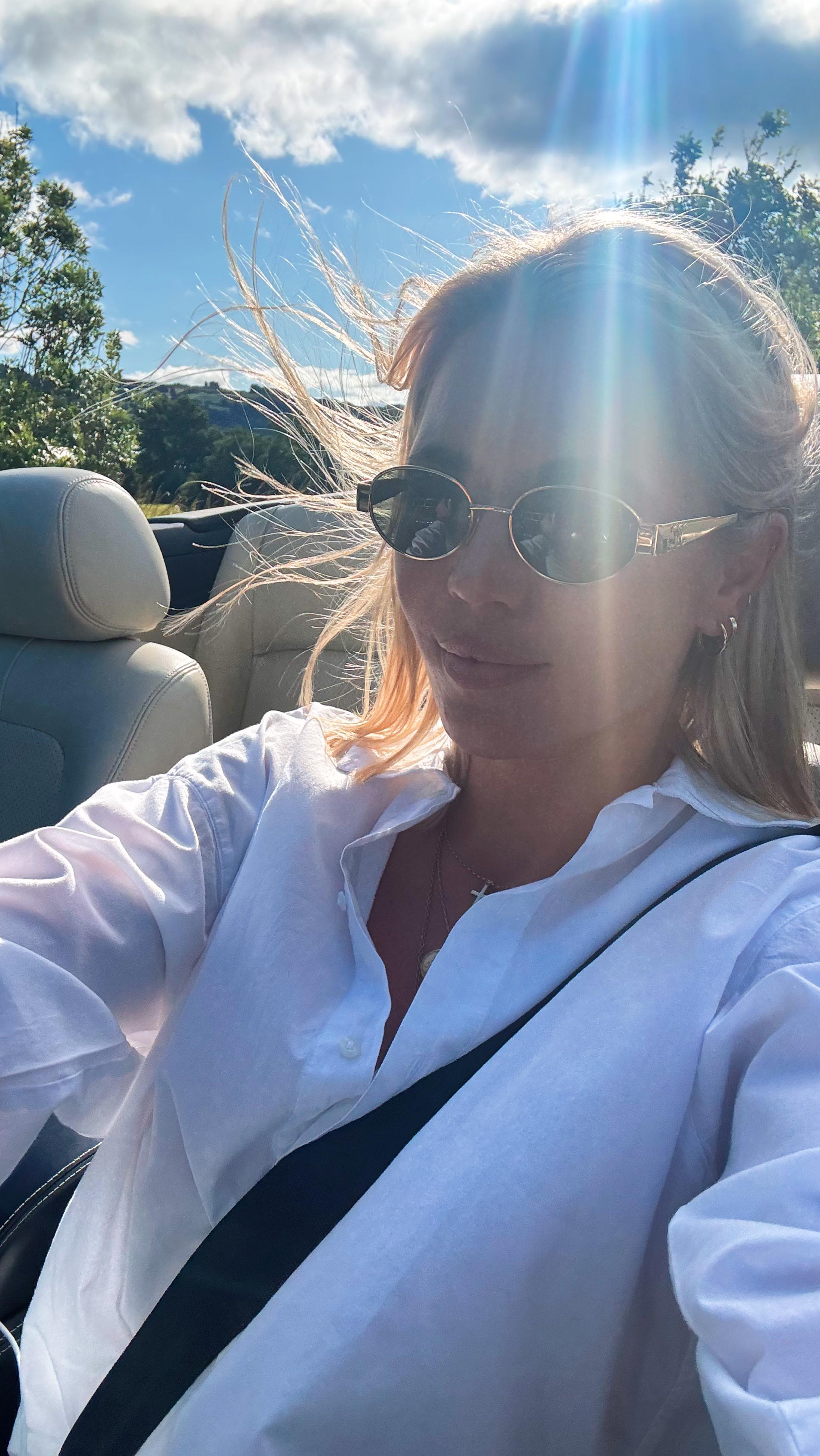 Instagram post by @danni.menzies for Jaguar. Caption reads: Your sign to spend a bit of time with your Dad,....