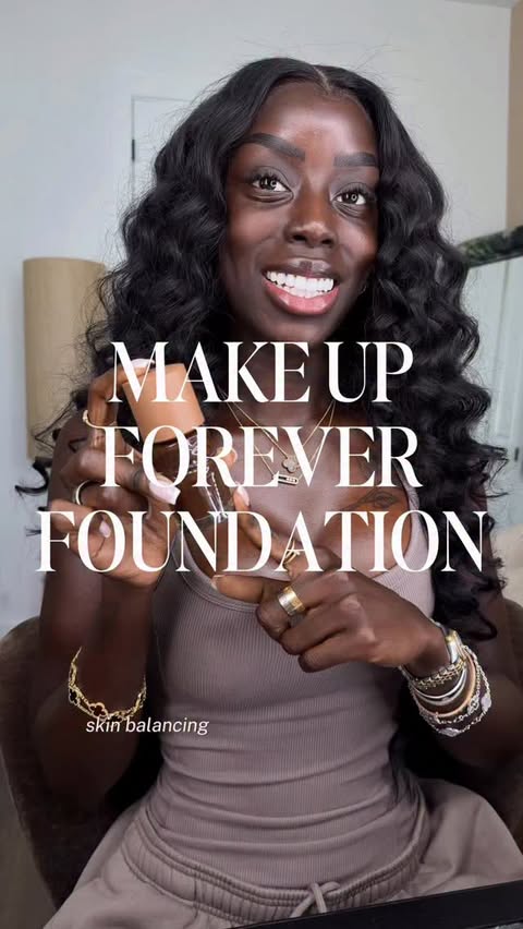Instagram post by @golloria for MAKE UP FOR EVER. Caption reads: [...] just how i like it! thank gyaaa!!....