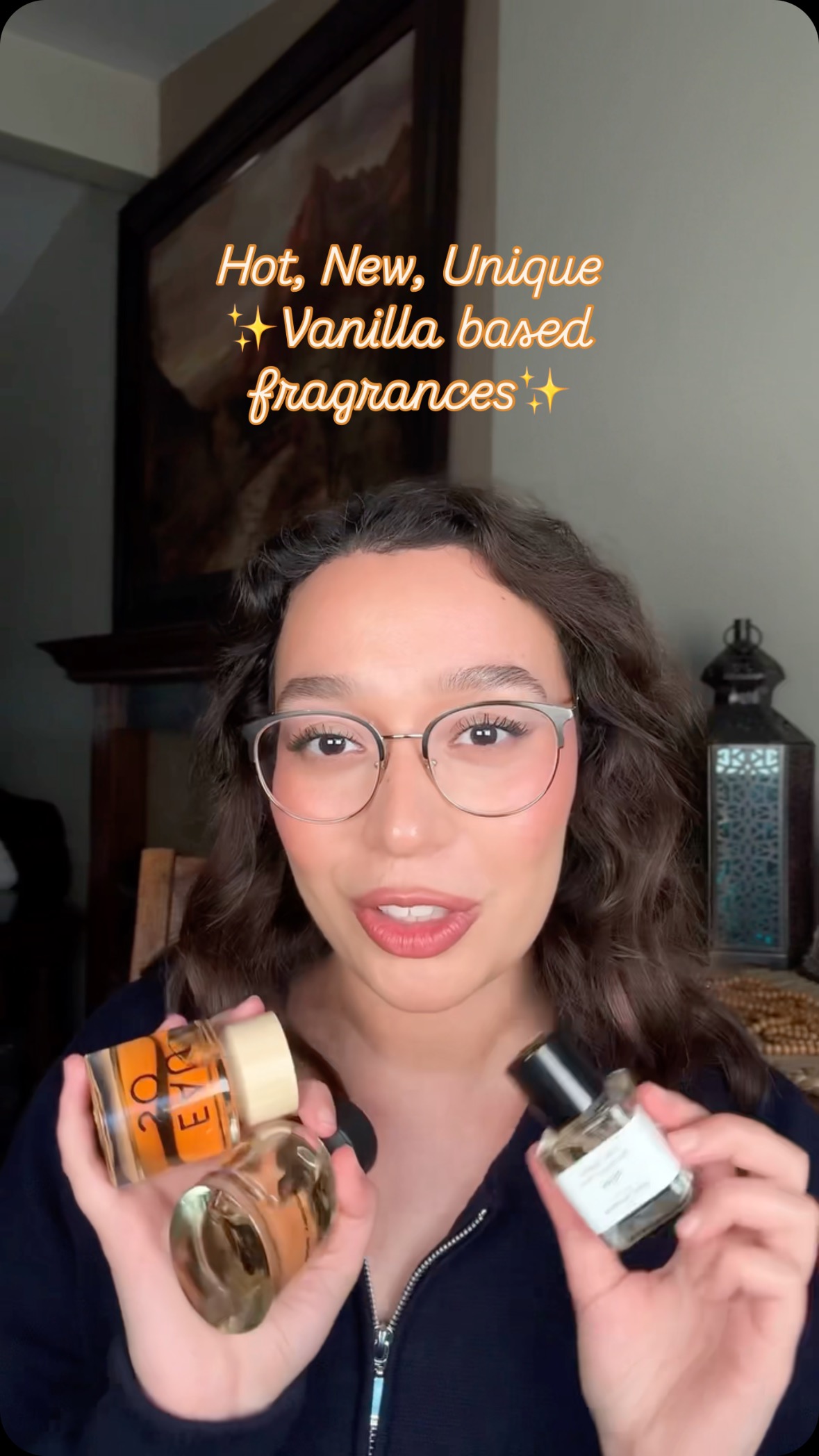 Instagram post by @farahsthoughts for Henry Rose. Caption reads: [...] Peak
@eausovert Vanilla Embers 
@henryrose....