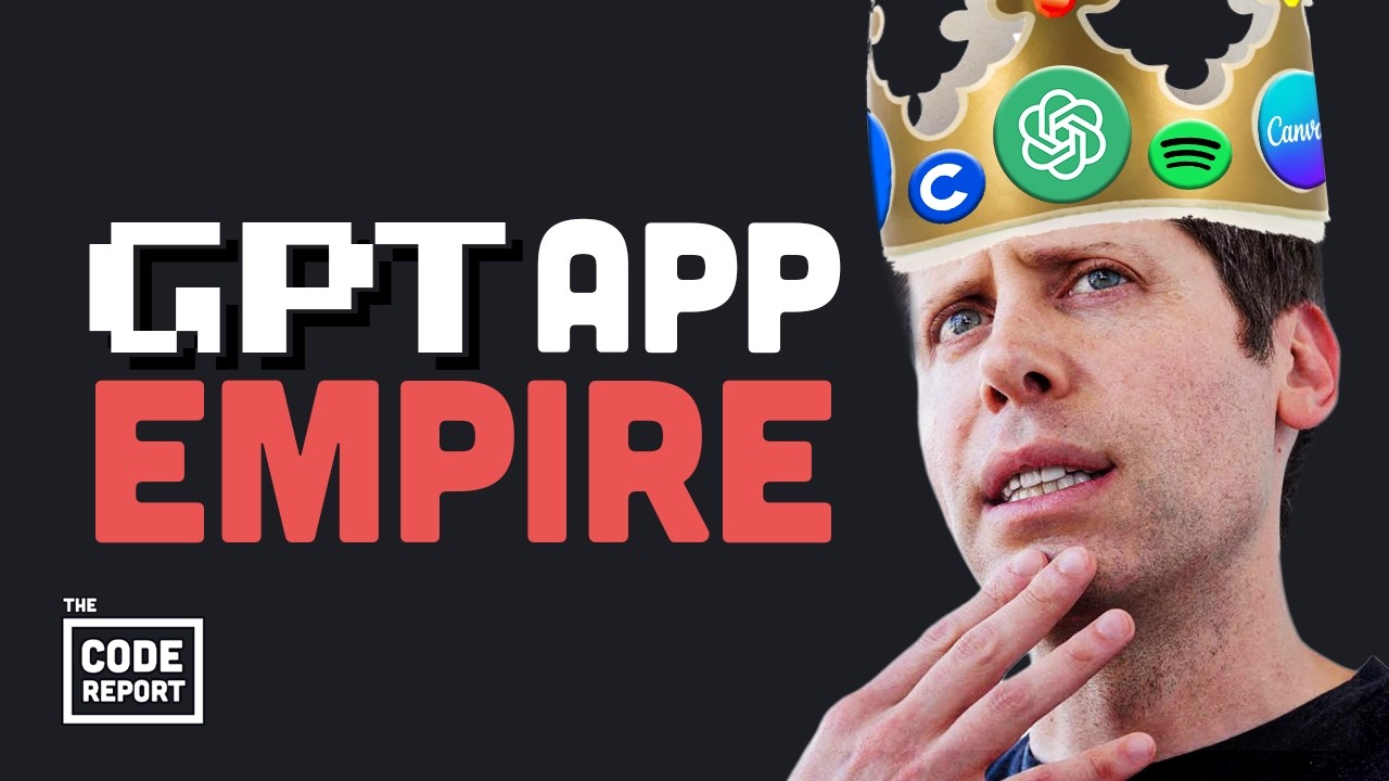 YouTube post by @Fireship for OpenAI. Caption reads: OpenAI just made your entire tech stack....