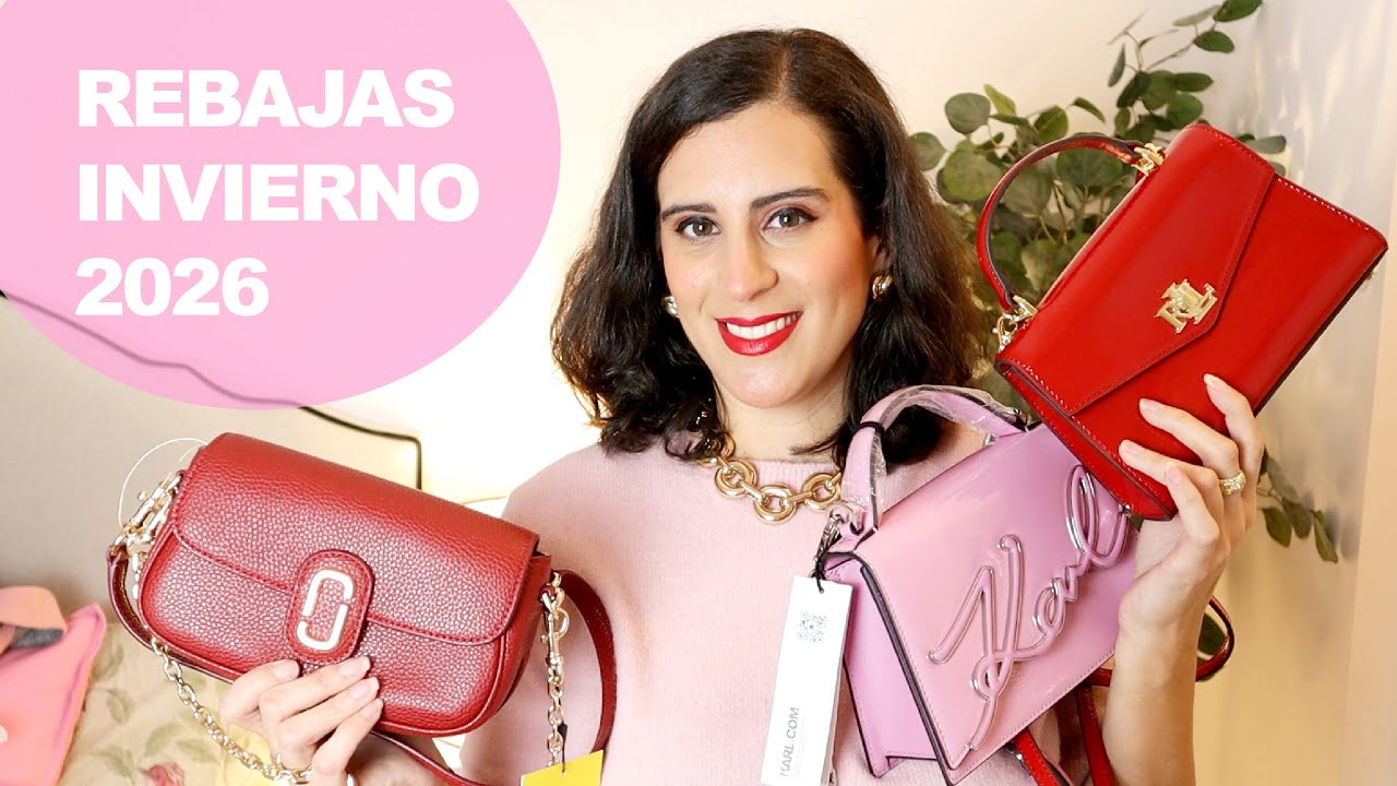 YouTube post by @victoriabejaranodesign for KARL LAGERFELD. Caption reads: [...] os guste! BOLSO RALPH LAUREN: BOLSO KARL....