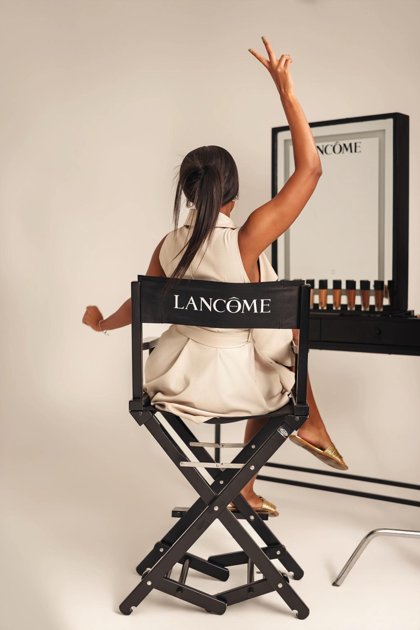 TikTok post by @khayrepublik for Humanz. Caption reads: @Lancôme @Humanz Africa.