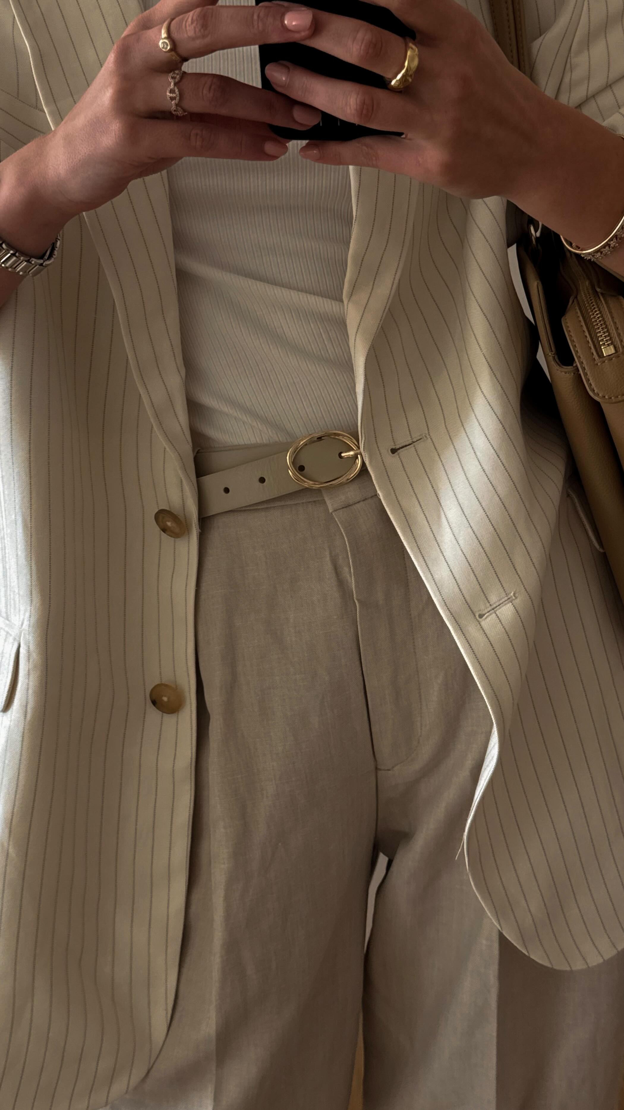 Instagram post by @julieborawska for MODIVO. Caption reads: #GRWM for a late summer brunch with my girls on....