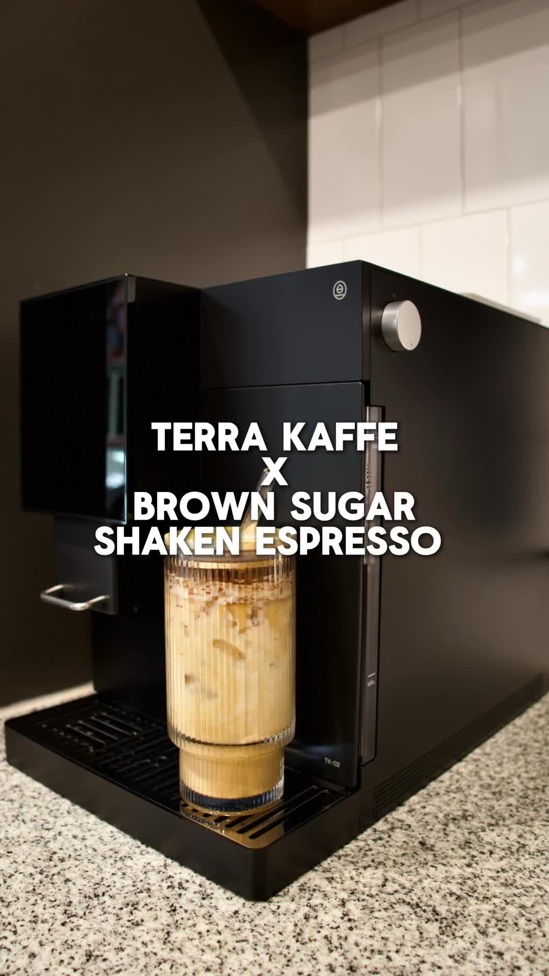 TikTok post by @jrdnalan for Terra Kaffe. Caption reads: [...] in my apartment now. The TK-02 by @Terra....