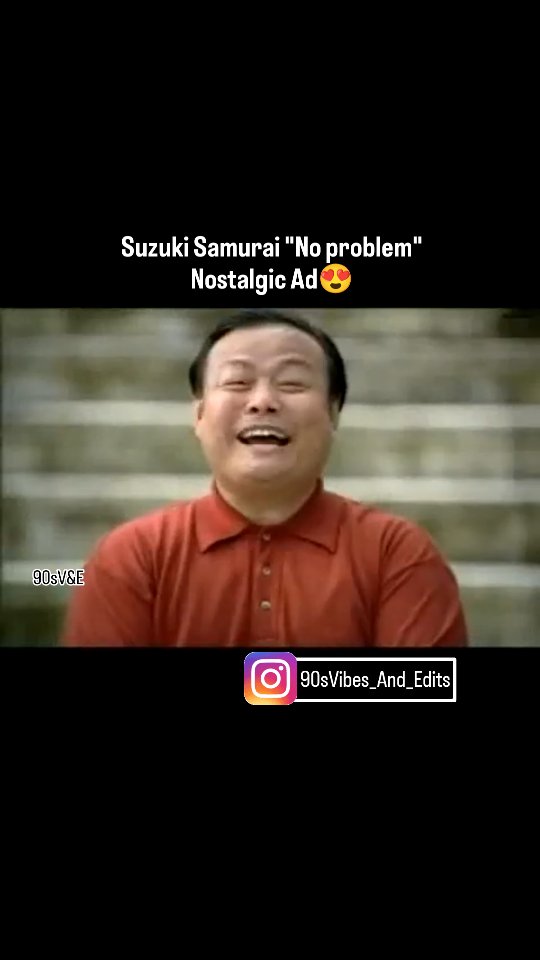 Instagram post by @90svibes_and_edits for Maruti Suzuki. Caption reads: Suzuki samurai ad
#suzuki #samurai #90skid....
