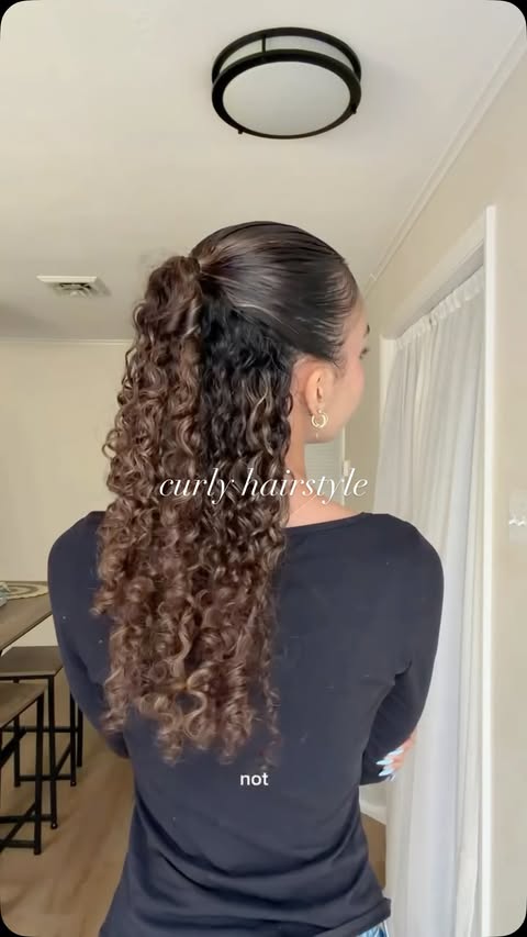 Instagram post by @kayleemalcolm for Dae Hair. Caption reads: #DaeHairPartner curls that made it through my....
