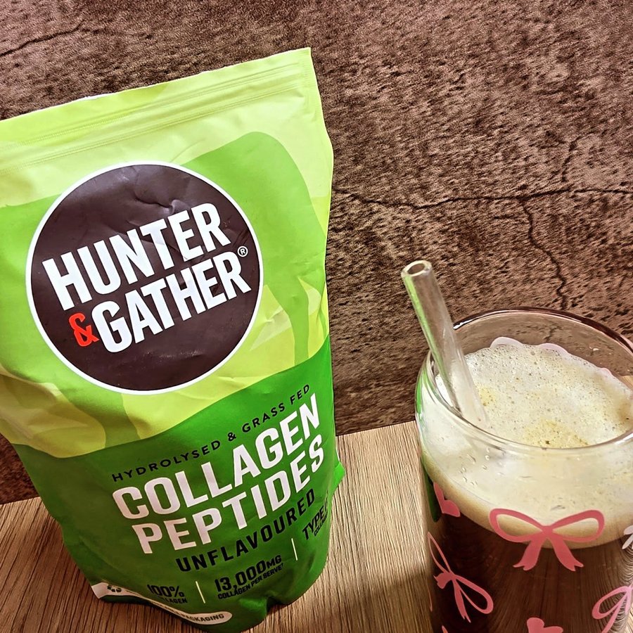 Instagram post by @taviben.kitchen for Hunter & Gather. Caption reads: ✨ Self-care made simple ✨
Life is busy, but....