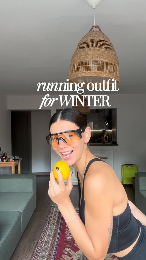 Instagram post by @nazkaragozoglu for Stella McCartney. Caption reads: Weather is never a reason not to run!
body:....