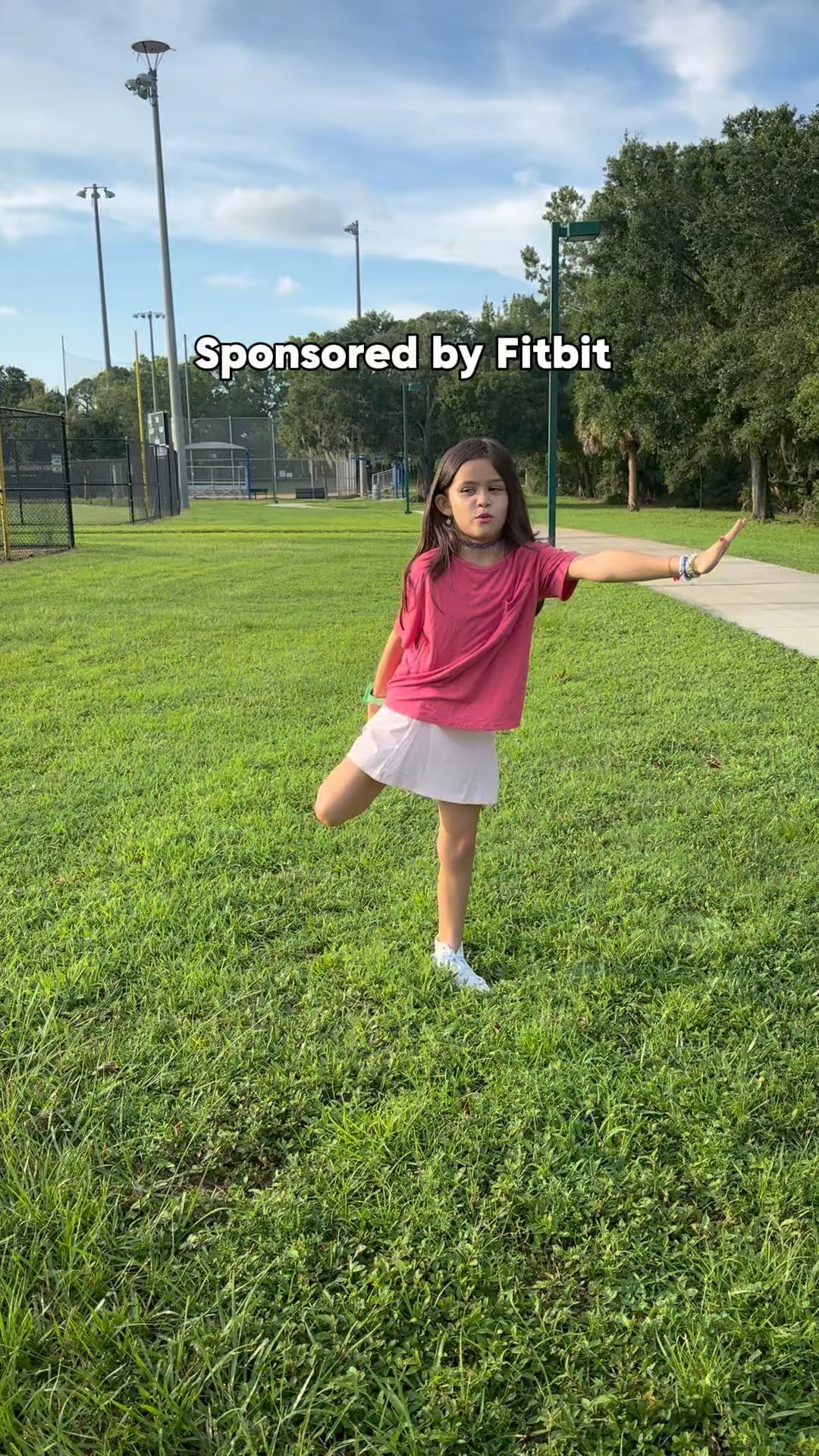 Instagram post by @tjandkylee for Fitbit. Caption reads: #sponsored we’re having the best time staying....