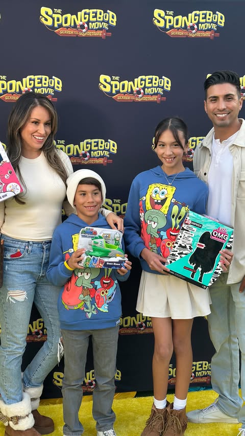 Instagram post by an influencer for Paramount Home Entertainment. Caption reads: #Hosted 🍍🫧A feel-good family night with a....