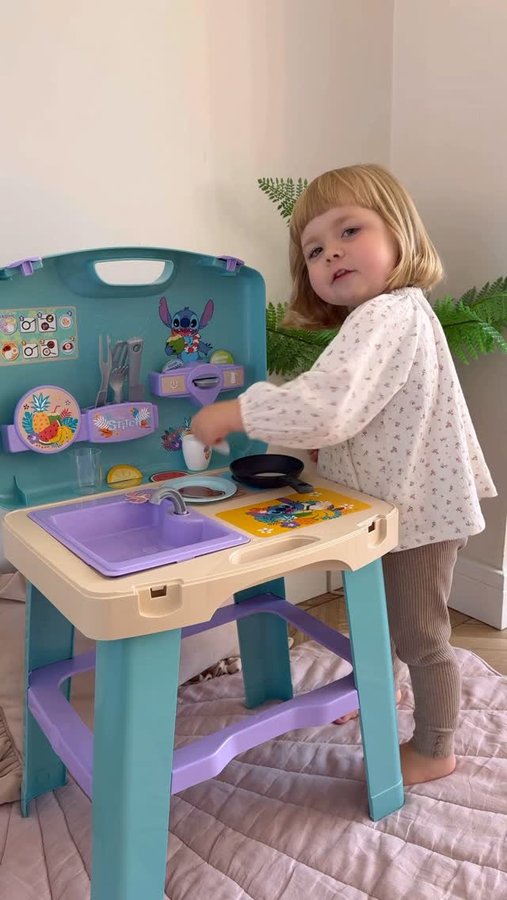 Instagram post by @marlowe.and.phoenix for Argos. Caption reads: #AD My little chef is having so much fun with the....