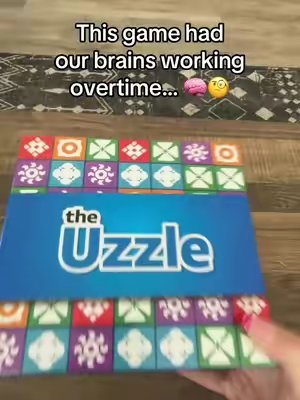 TikTok post by @amandalynn_._ for The Uzzle. Caption reads: [...] fun to play with family or friends! @The....