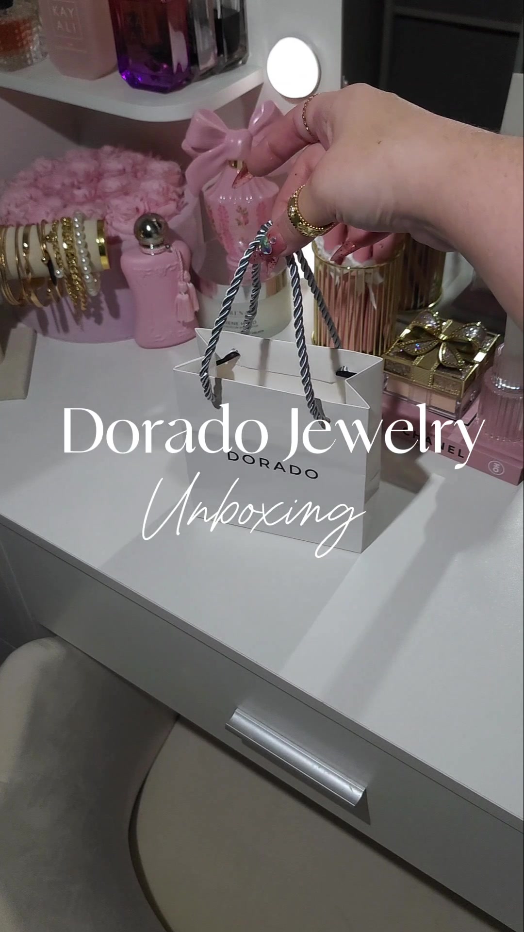 TikTok post by @selfcarebae077 for Dorado. Caption reads: @DORADO @weardorado  I cant even begin to [...].