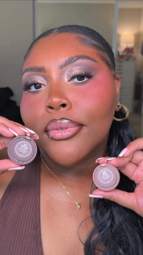 Instagram post by @serenttaaa for Kaja. Caption reads: #KajaBeautyPartner I’m keeping my eye looks [...].