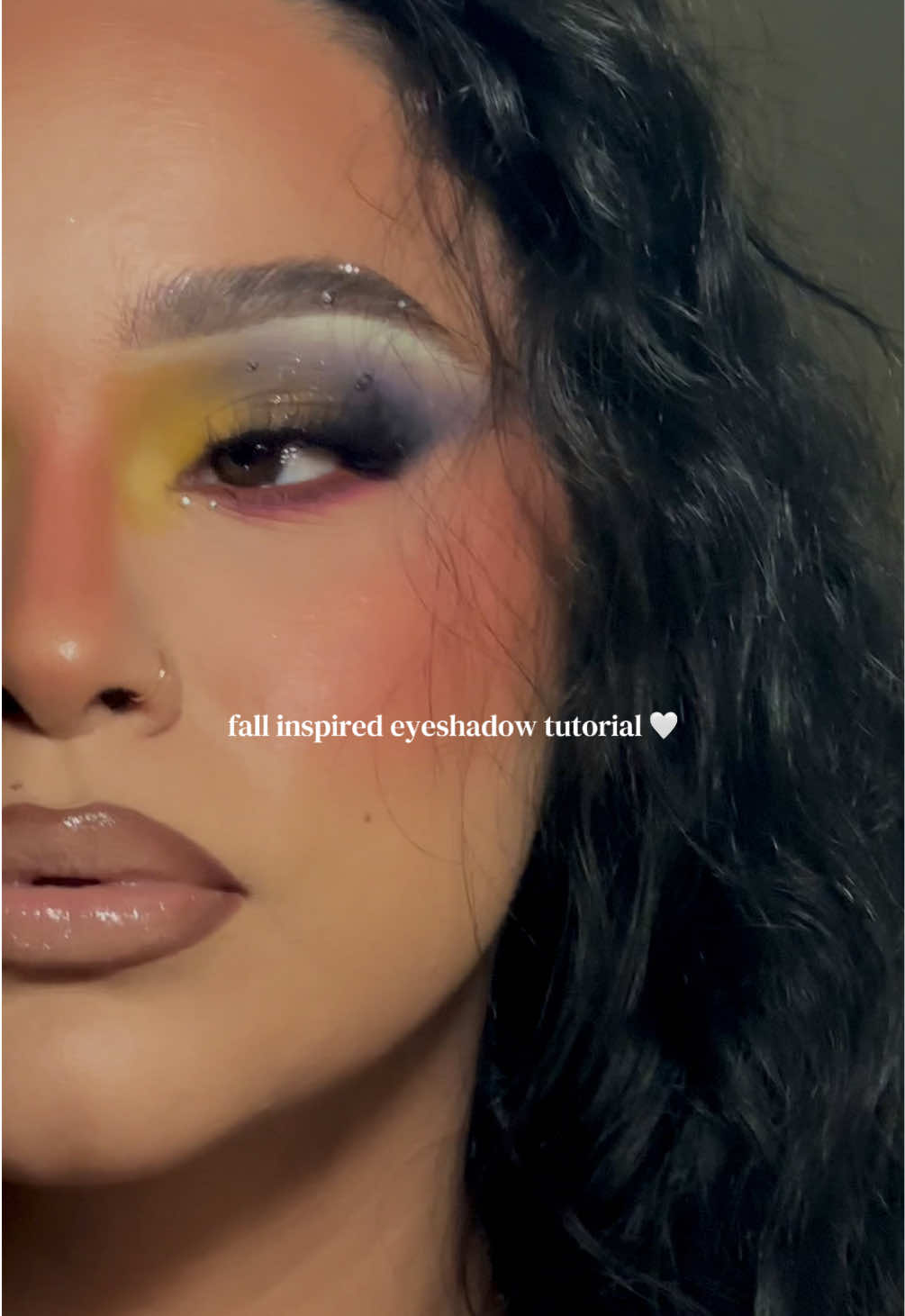 TikTok post by @cutelittlemichi for Blend Bunny Cosmetics. Caption reads: I think it came out perfect 🤍 @Blend Bunny....