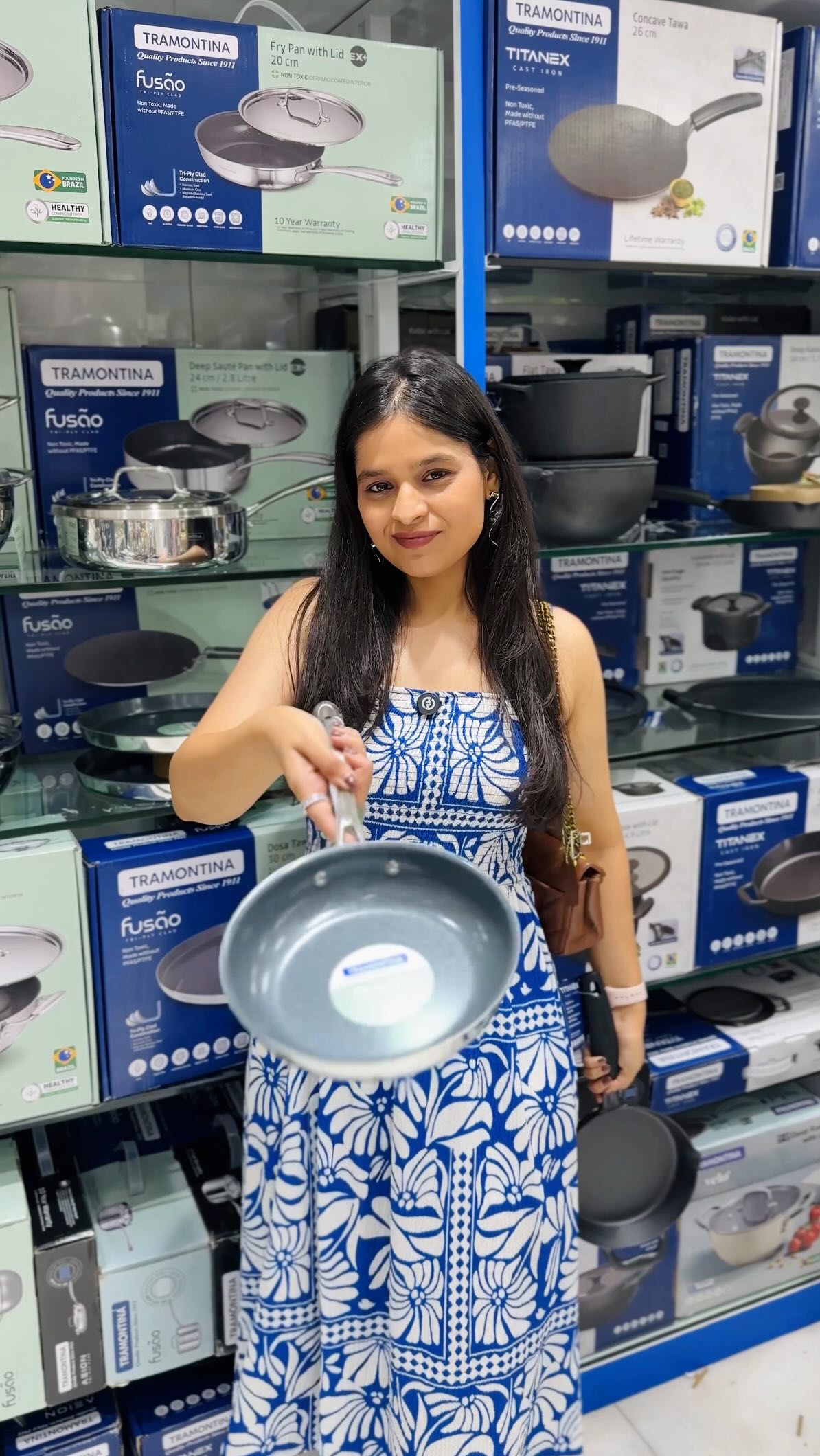 Instagram post by @yummy_n_healthy_food_recipe for Tramontina. Caption reads: Healthy cooking isn’t just about fresh ingredients....