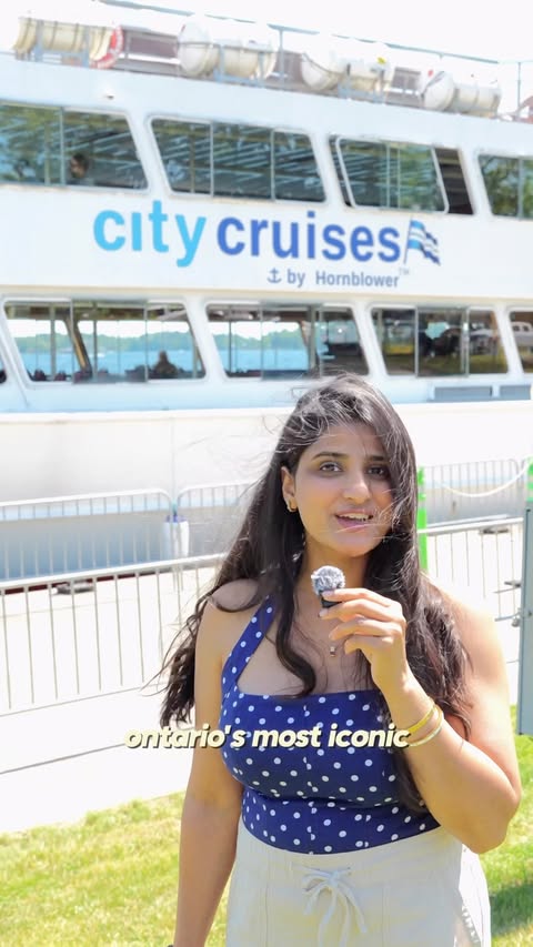 Instagram post by @akansha.explores for City Cruises. Caption reads: Use promo code AKANSHA20 for 20% for cruises this....