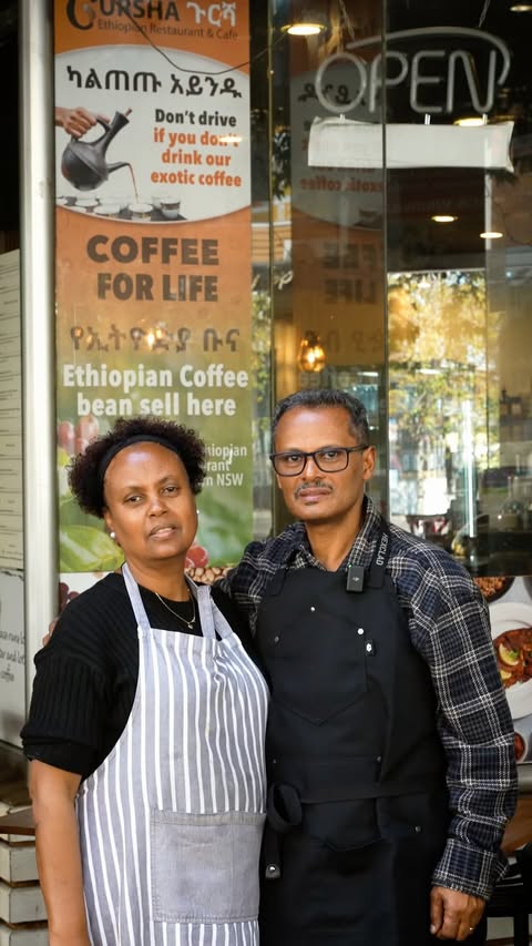Instagram post by @nipcooks for HexClad. Caption reads: I genuinely think Ethiopian food is one of the....